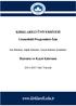 KIRKLARELİ ÜNİVERSİTESİ. Lisansüstü Programları İçin. Başvuru ve Kayıt Kılavuzu