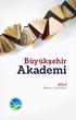 Büyükşehir. Akademi. 2015 Bahar Dönemi