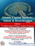 Islamic Capital Markets: Sukuk & Securitization