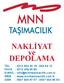 NAKLİYAT ve DEPOLAMA