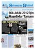 SOLUNUM 2012 çin Haz rl klar Tamam