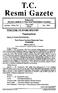 T.C. Resmi Gazete. Başbakanlık Mevzuatı Geliştirme ve Yayın Genel Müdürlüğünce Yayımlanır. 5 Kasım 1995 PAZAR