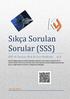 Sıkça Sorulan Sorular (SSS)