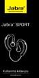 Jabra SPORT. Kullanma kılavuzu. www.jabra.com