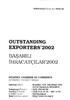 OUTSTANDING EXPORTERS'2002