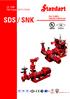 UL 448 FM Class 1311/1319 FIRE PUMPS YANGIN POMPALARI SDS / SNK SDS/SNK 01 09-11 EN