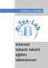 Kullanıcı elkitabı. Internet tabanlı tekstil eğitim laboratuvarı