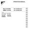 OPERATION MANUAL. Air Conditioners FXUQ100AVEB. MODELS (4-Way Blow Ceiling Suspended type) English. Deutsch. Français. Español. Italiano.