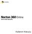 Norton 360 Online Kullanım Kılavuzu