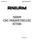 5000M CNC PARAMETRELERİ KİTABI