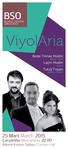 ViyolAria. 25 Mart March, 2015. Çarşamba Wednesday, 20.00 Bilkent Konser Salonu Concert Hall. Beste Tıknaz Modiri. viyola viola Laçin Modiri