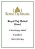 Royal Taj Mahal Hotel