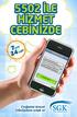 5502 İLE HİZMET CEBİNİZDE