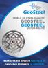 WORLD OF STEEL QUALITY GEOSTEEL GEOSTEEL ÜSTÜN KALİTE