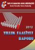 2012 FAALİYET RAPORU İÇİNDEKİLER. IV- KURUMSAL FAALİYET VE KAPASİTENİN DEĞERLENDİRİLMESİ A - Üstünlükler B - Zayıflıklar C - Fırsatlar D - Tehditler