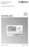 VIESMANN. Kullanma Kılavuzu VITOTROL 200A. Sistem işleticisi için. Bir ısıtma devresi için uzaktan kumanda. 5458 462 TR 10/2010 Lütfen saklayınız!