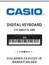 DIGITAL KEYBOARD CTK 2200/CTK 3200 KULLANMA KILAVUZU VE GARANTİ BELGESİ