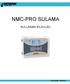 NMC-PRO SULAMA KULLANMA KILAVUZU