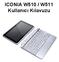 ICONIA W510 / W511 Kullanıcı Kılavuzu