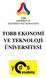 TOBB EKONOMİ VE TEKNOLOJİ ÜNİVERSİTESİ