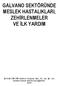 GALVANO SEKTÖRÜNDE MESLEK HASTALIKLARI, ZEHİRLENMELER VE İLK YARDIM