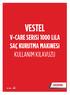 VESTEL V-CARE SERİSİ 1000 LİLA SAÇ KURUTMA MAKİNESİ KULLANIM KILAVUZU GARANTİ 2 YIL