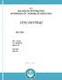 STAJ DEFTERİ T.C. BALIKESİR ÜNİVERSİTESİ MÜHENDİSLİK - MİMARLIK FAKÜLTESİ BÖLÜM : Adı Soyadı : T.C. Kimlik No : Öğrenci No : Staj Türü : Staj Yeri :