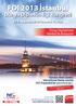 FDI 2013 İstanbul Dünya Dişhekimliği Kongresi 28-31 Ağustos 2013 / İstanbul, Türkiye