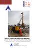 [ATALAY 76-500 WIRE-LINE SONDAJ MAKİNESİ] [ATALAY 76-500 WIRE-LINE EXPLORATION DRILL RIGS] TEKNİK DÖKÜMAN / TECHNICAL DOCUMANTATION