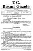 T.C. Resmi Gazete. Başbakanlık Mevzuatı Geliştirme ve Yayın Genel Müdürlüğünce Yayımlanır. 7 Kasım 1991 PERŞEMBE