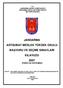 JANDARMA ASTSUBAY MESLEK YÜKSEK OKULU BAŞVURU VE SEÇME SINAVLARI KILAVUZU