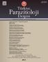 TURKISH JOURNAL OF PARASITOLOGY