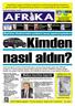 ÝCAZETSÝZ GÜNLÜK GAZETE TARÝH: 3 Ekim 2010 Pazar YIL: 9 SAYI: 3209 FÝYATI: 2 TL (KDV dahil) Þener LEVENT SORUNUNUN BENÝ. KISMI (2) Erdoðan Baybars