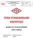 TÜRK STANDARDLARI ENSTİTÜSÜ