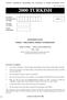 NATIONAL ASSESSMENT FRAMEWORK FOR LANGUAGES AT SENIOR SECONDARY LEVEL 2000 TURKISH EXTENDED LEVEL PAPER 1: PROCESSING SPOKEN INFORMATION