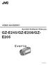 VİDEO KAYDEDİCİ Ayrıntılı Kullanım Kılavuzu GZ-E245/GZ-E208/GZ- E205