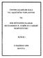 TEFSİR ANABiLiM DALI VII. EŞGÜDÜM TOPLANTISI BİR MÜFESSİR OLARAK   MUHAMMED B. CERIR ET-TABERI SEMPOZYUMU. i\.çiliş- KONYA