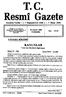 T. C. Resmî Gazete. Kuruluş Tarihi : ( 7 Teşrinievvel 1336 ) 7 Ekim 1920. 19 Haziran 1986 PERŞEMBE. KANUNLAR Uyuşturucu Maddelerle İlgili Kanun