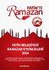 FATİH BELEDİYESİ RAMAZAN ETKİNLİKLERİ 2014