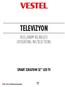 TELEViZYON KULLANIM KILAVUZU OPERATING INSTRUCTIONS SMART 32HA7000 32 LED TV