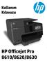 HP Officejet Pro 8610 e-all-in-one/hp Officejet Pro 8620 e-all-in-one/hp Officejet Pro 8630 e-all-in-one. Kullanıcı Kılavuzu