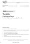 Turkish 2002 PUBLIC EXAMINATION. Continuers Level. Section 2: Reading and Responding (30 marks) Student/Registration Number.