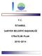 T.C. İSTANBUL SARIYER BELEDİYE BAŞKANLIĞI STRATEJİK PLAN 2006-2009