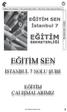 EĞİTİM SEN İSTANBUL 7 NOLU ŞUBE EĞİTİM ÇALIŞMALARIMIZ. Eğitim Sekreterliği. Eğitim Sen İstanbul 7 Nolu Şube Mart 2008 - Mart 2011 Şube Çalışma Raporu