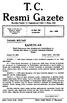 T.C. Resmî Gazete. Kuruluş Tarihi: (7 Teşrinievvel 1336)-7 Ekim 1920. 30 Mart 1983 ÇARŞAMBA KANUNLAR