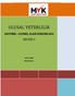 ULUSAL YETERLİLİK 10UY000..-3 GENEL ALAN SORUMLUSU SEVİYE 3. [Belge başlığını yazın] [Belge alt başlığını yazın] Yayın Tarihi../../2010 Rev.