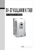 SV-İS7 KULLANIM KİTABI. 0.75~22kW(200V) 0.75~160kW[400V