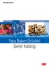 Yara Bak m Ürünleri Genel Katalog