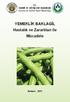 T.C. TARIM VE KÖYİŞLERİ BAKANLIĞI Koruma ve Kontrol Genel Müdürlüğü. YEMEKLİK BAKLAGİL Hastalık ve Zararlıları ile Mücadele