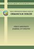 Düzce Üniversitesi Ormancılık Dergisi Cilt:9, Sayı:2. : Arş. Gör. Sertaç KAYA. Bilim Kurulu